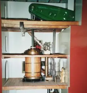 model of a cornigh pumping engine